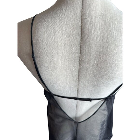 Vintage 2004 Victoria’s Secret Lace Sheer Rhinestone Slip size Medium - Picture 4 of 10